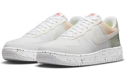 Кроссовки Nike Nike Air Force 1 Crater White Orange  original
