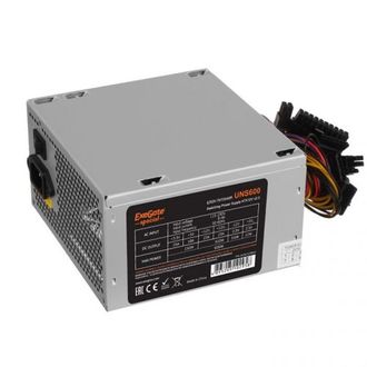 Блок питания ATX Exegate 650NPX EX259604RUS 650W, black, 12cm fan, 24p+4p, 6/8p PCI-E, 3*SATA, 2*IDE, FDD