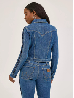 Куртка Wrangler® Women's Braided Denim Jacket