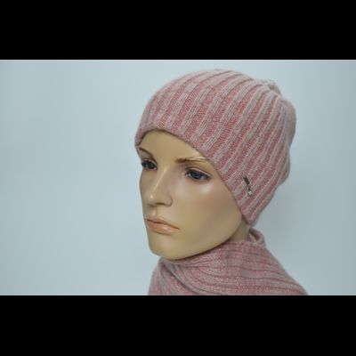 Шапка бини Vizio 203 CY розовая