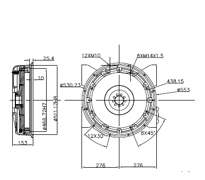 Судовой дизель-редукторный агрегат ДРА 140/1500 - купить | Двинко