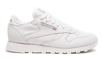 Reebok Classic белые 01, КОЖА женские (36-41) Арт: 004MF(I)