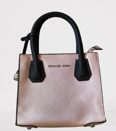 Сумка Michael Kors Mercer Small Pink Black