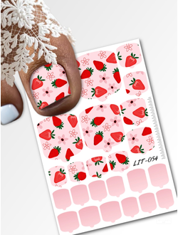 Мини пленки для педикюра LIT-054