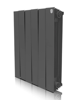 Биметаллический радиатор Royal Thermo Piano Forte Noir Sable (8 секции)