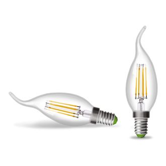 Светодиодная филаментная лампа ЭРА F-LED BXS-7w-827-E14 2700К/4000K/Gold/Frozed