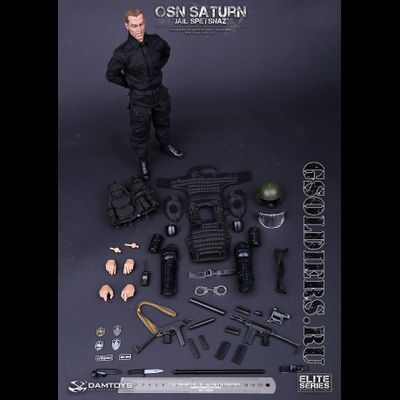 Спецназ "Сатурн" - коллекционная фигурка 1/6 OSN Saturn Jail Spetsnaz - FSIN Special Police (78024) - DamToys