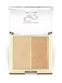 Golden Rose Хайлайтер для лица SO GLOW! HIGHLIGHTER DUO тон 102 Sunshine