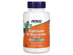 (NOW) CALCIUM D-GLUCARATE 500MG - (90 капс)