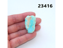 Бирюза натуральная (необработанная) Армения арт.23416: 11,8г - 35*21*11мм