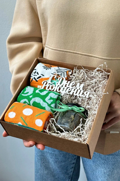 Подарочный набор "С днём рождения яркий"