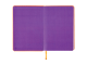 Ежедневник недатированный МАЛЫЙ ФОРМАТ (100x150 мм) А6, BRAUBERG "Rainbow", 136 л., оранжевый, 111688