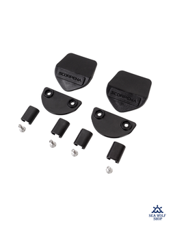 Крепление Scorpena F1 для ласт (набор), черный