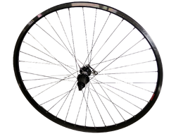 Колесо задн. 700С, RB DH18, 36H, Shimano MC18, кас. эксц. V-br., черно-сереб.