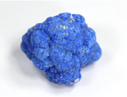 Азурит, необработанный "дикий" образец, Россия, Челябинская обл., Михеевское  месторождение (21*19*19 мм, 10,6 г) №28302