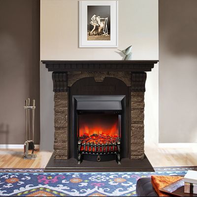 Электрокамин Дублин BL M5 с очагом Fobos