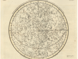 Картина обогреватель, фото старинной Карты Северная полусфера