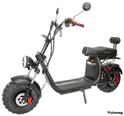 Электроскутер IKINGI X7 PRO OFF-ROAD Черный