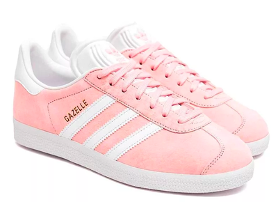 Adidas Gazelle (Розовый с белым)