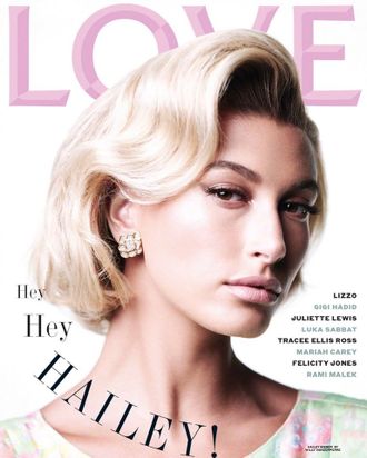 LOVE Magazine Issue 22 Autumn-Winter 2019 Hailey Bieber Cover Иностранные журналы Intpressshop