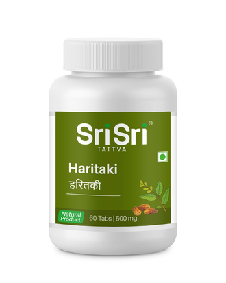 Харитаки слабительное (Haritaki) Shri Shri Ayurveda, 60 таб.