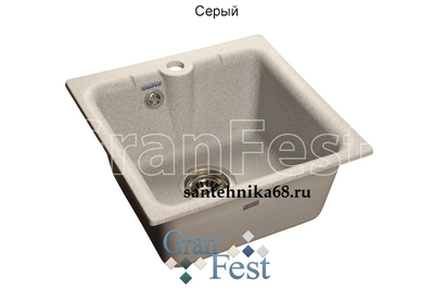 Керамогранитная мойка GranFest Гранфест Practic GF-P420