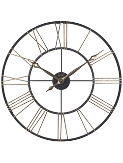 Настенные часы в стиле Лофт с римскими цифрами.