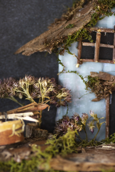 Новогодняя эко-картина № 1179