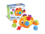 LER9093 Развивающая игрушка "Рыбка Финн"  (12 элементов)