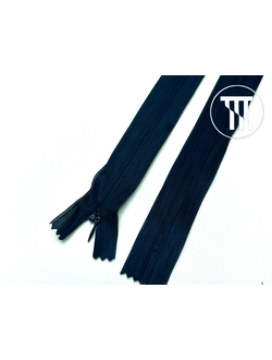 Молния потайная, цв. Темно-синий