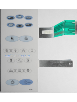 мембрана клавиатуры  свч печи Samsung  M245