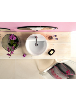 Раковина на столешницу Cersanit CASPIA RING 44