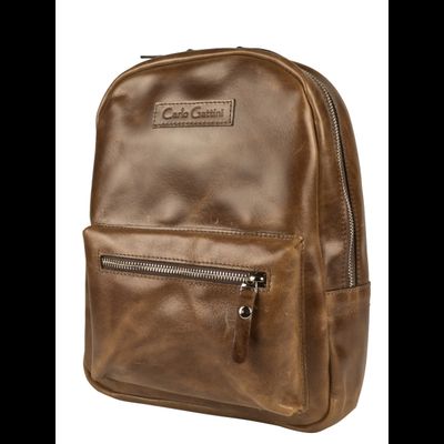 Женский кожаный рюкзак Anzolla cognac (арт. 3040-03)