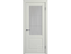 Дверь ПО DORREN (ДОРРЕН) MAGNOLIA, эмаль Crystal cloud cross