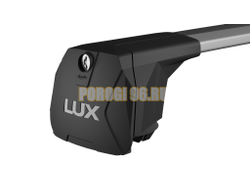 Багажник на крышу автомобиля LUX SCOUT-2 серый для Chery Tiggo 7 PRO (без люка на крыше) 2020-… на интегрированные рейлинги