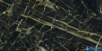 Керамогранит Qua Granite Black Golden Rec Full Lap 60х120