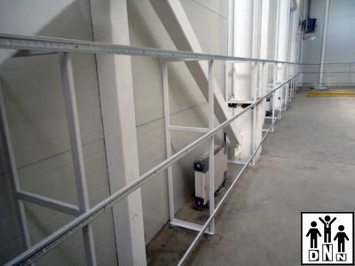 Металлический каркас для стеновых протекторов СПМ-9 DNN