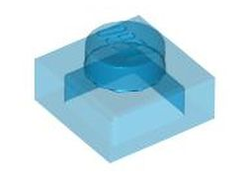 Plate 1 x 1, Trans-Dark Blue (3024 / 3000843 / 302443 / 4241126 / 4247000 / 4266417 / 6252044)