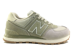 New Balance 574 Серые с темной буквой женские (36-41) Арт. 279F-A