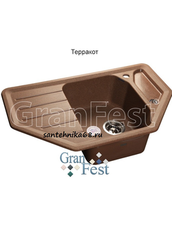 Керамическая мойка GRANFEST GF-C800E