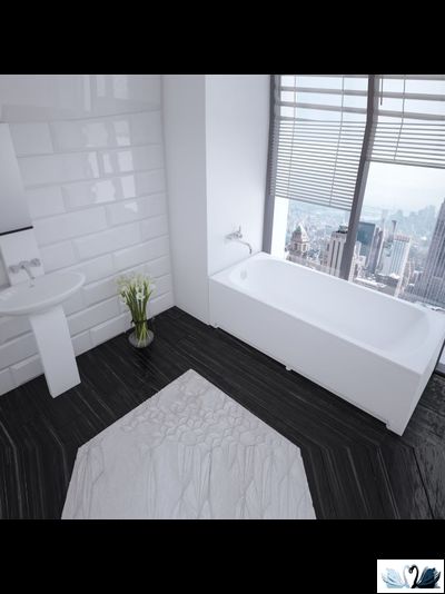 Ванна Aquatek Ника 150x75 см NIK150-0000001, акриловая, прямоугольной формы