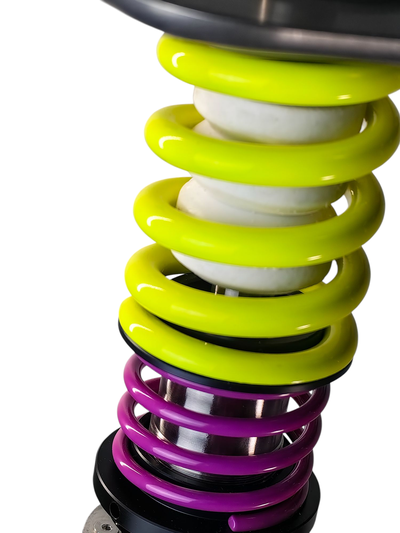 STATIC FINAL: NEON LIME | VIOLET with METAL BASE