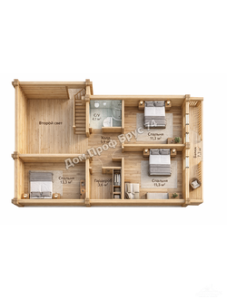 «Инари»  12,5 х 11,1 м — 157,1 м2