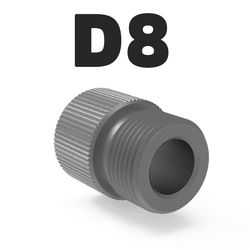 Втулка для сверла 8 мм. (М14*1)