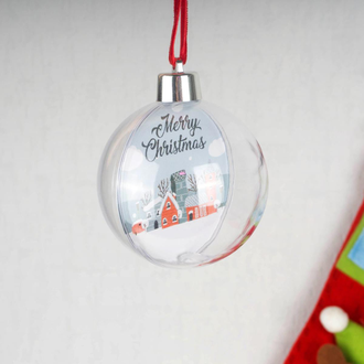 Ёлочный шар круглый