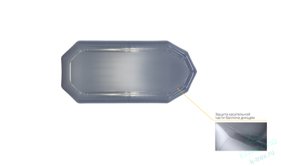 Лодка ПВХ Мастер Лодок Apache Гребная 260 Графит