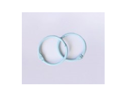 Разъемные кольца, диаметр 50 мм (цвет голубой)