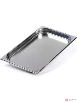 Гастроемкость GN 1/1-40 (530х325х40) нерж. сталь