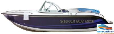 Тент на лодку КОРВЕТ 500 фиш