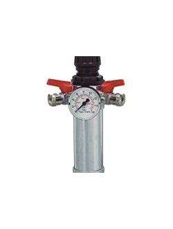 Выходной редуктор с керамическим фильтром и манометром Asturomec 61002